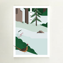 Load image into Gallery viewer, 5 A6 Christmas cards, envelops included